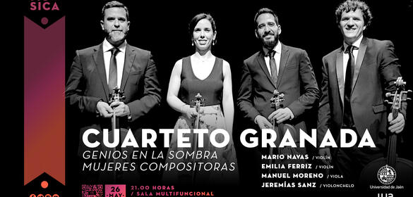 Cuarteto Granada. Genios en la sombra - Mujeres Compositoras 26-05-2023