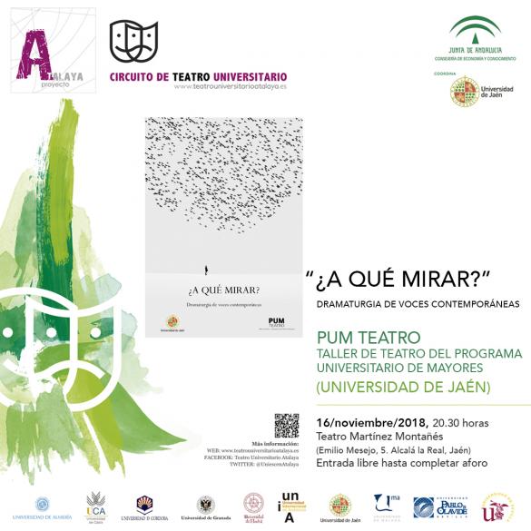 PUM Teatro. Taller de Teatro del Programa Universitario de Mayores de la Universidad de Jaén