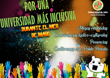 Cartel I Jornadas de Inclusión de la Universidad de Jaén