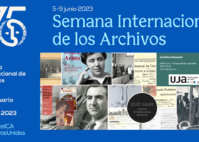 Cartel Semana internacional de los Archivos