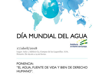 Cartel informativo Día del Agua