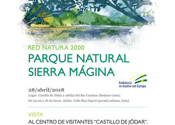 Cartel Red Natura 2000 Visita Sierra Mágina