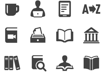 Iconos de biblioteca