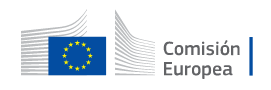 Logo comisión Europea